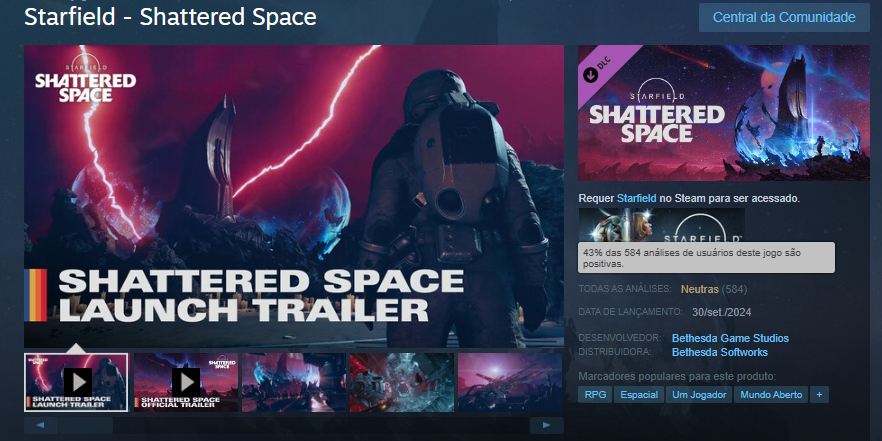 Shattered Space Shattered Space - análises na Steam