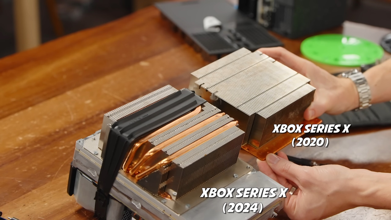 Xbox Series X Xbox Series X - mudança no sistema de resfriamento