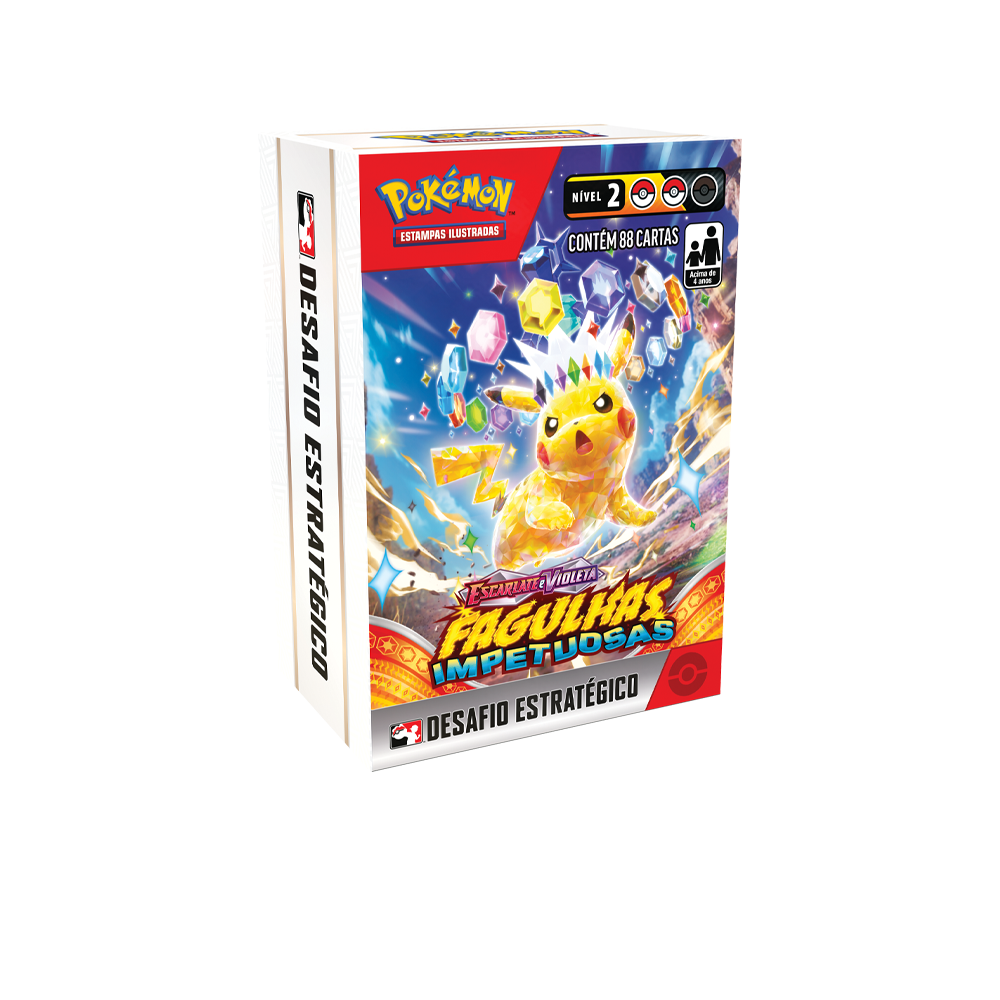 Pokémon TCG Desafio Estratégico - Fagulhas Impetuosas