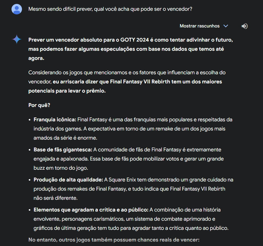GOTY Gemini GOTY