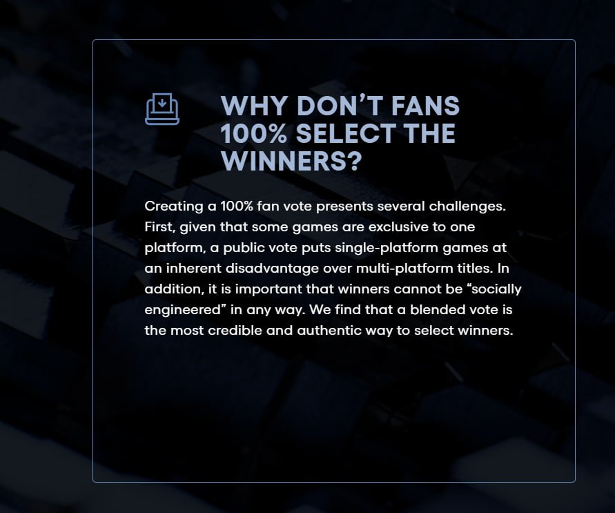 The Game Awards The Game Awards