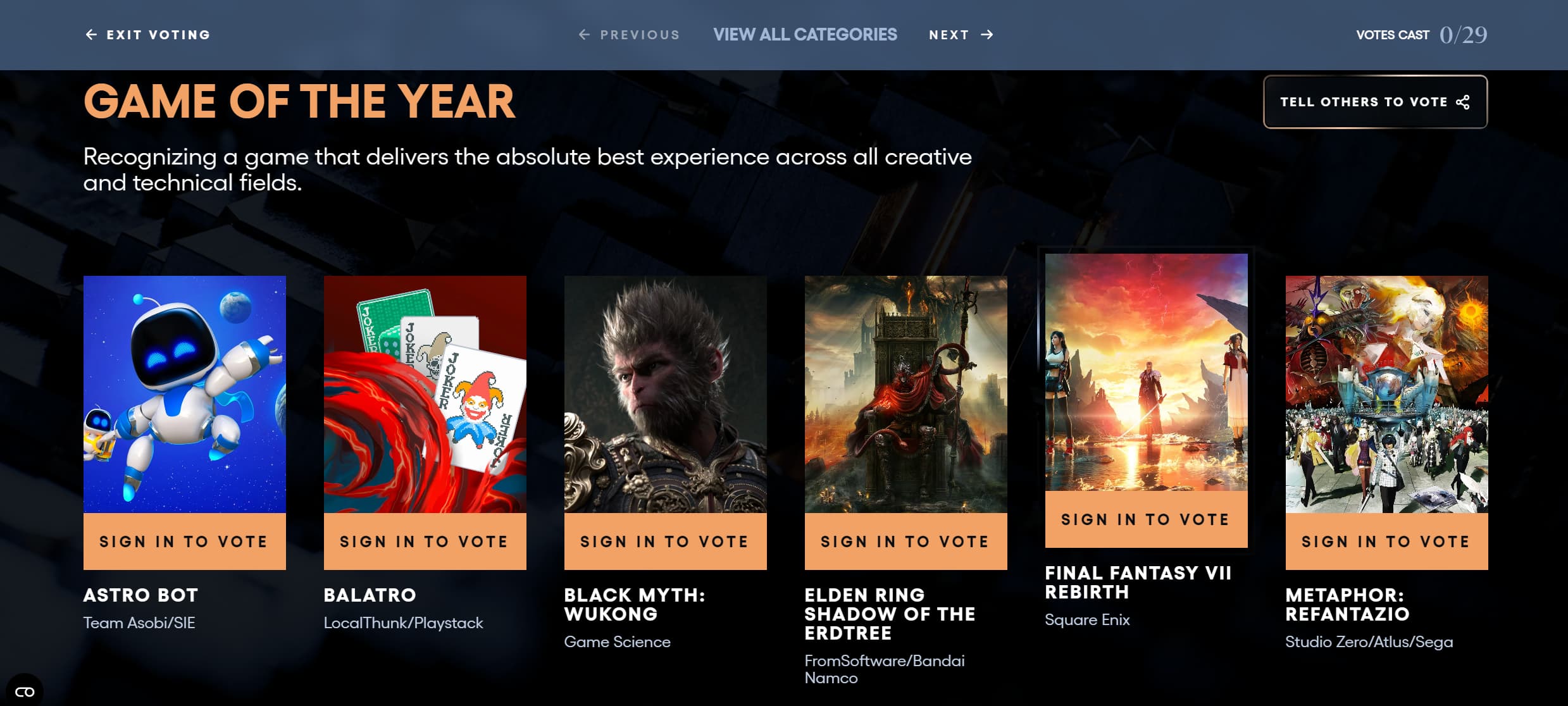 The Game Awards The Game Awards