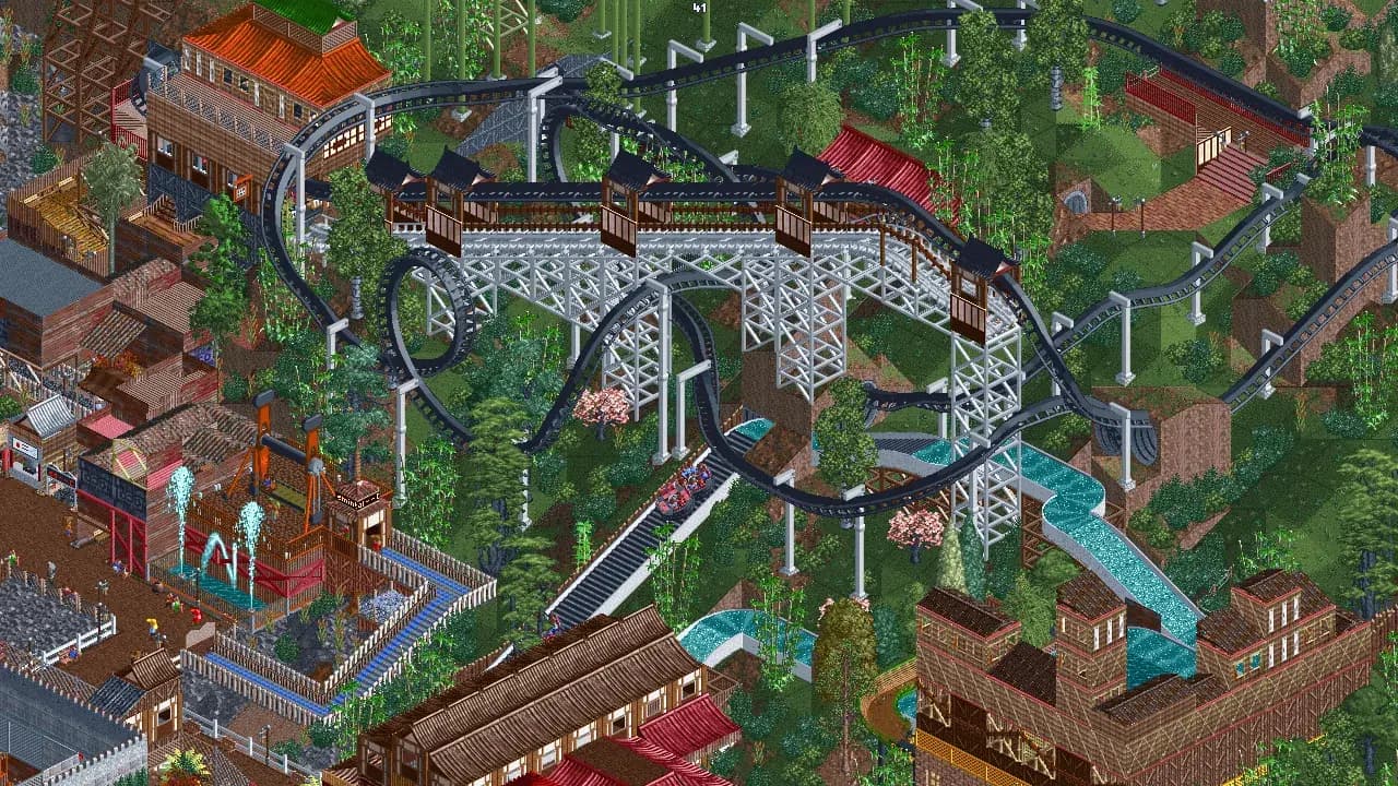 jogo Rollercoaster Tycoon 2