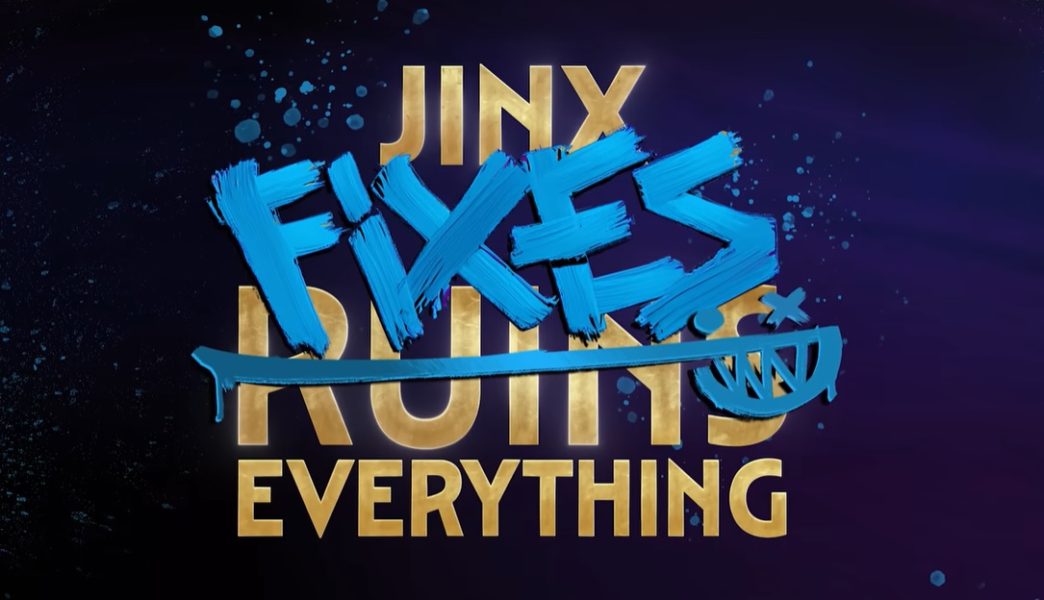 Jinx Fixes Everything minigame LOL