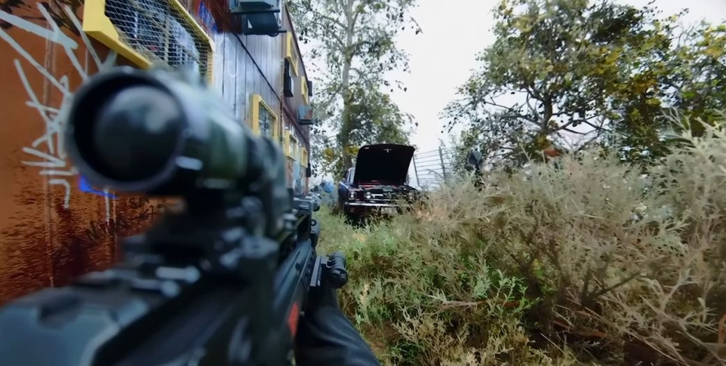 Cyberpunk 2077 com visual ultrarrealista