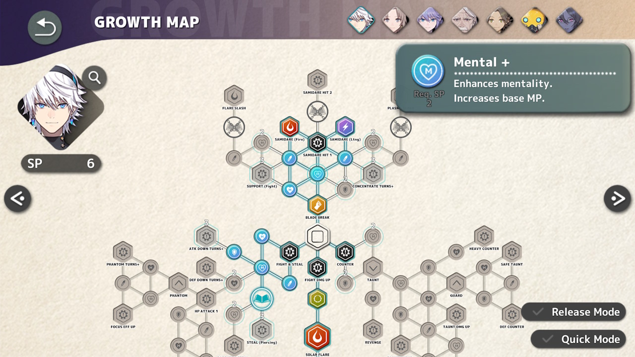 Fantasian Neo Dimension Fantasian Neo Dimension - growth map