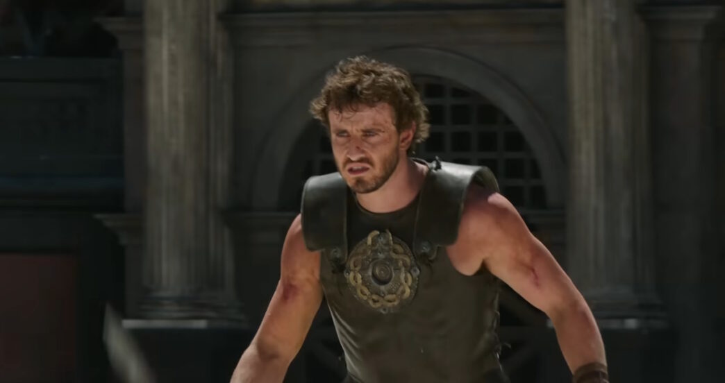 Gladiador 2 - filmes mais pirateados da semana