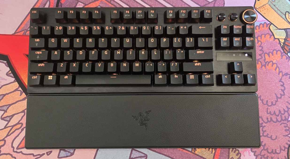 Huntsman V3 Pro TKL Razer Huntsman V3 Pro TKL - suporte para descanso dos pulsos